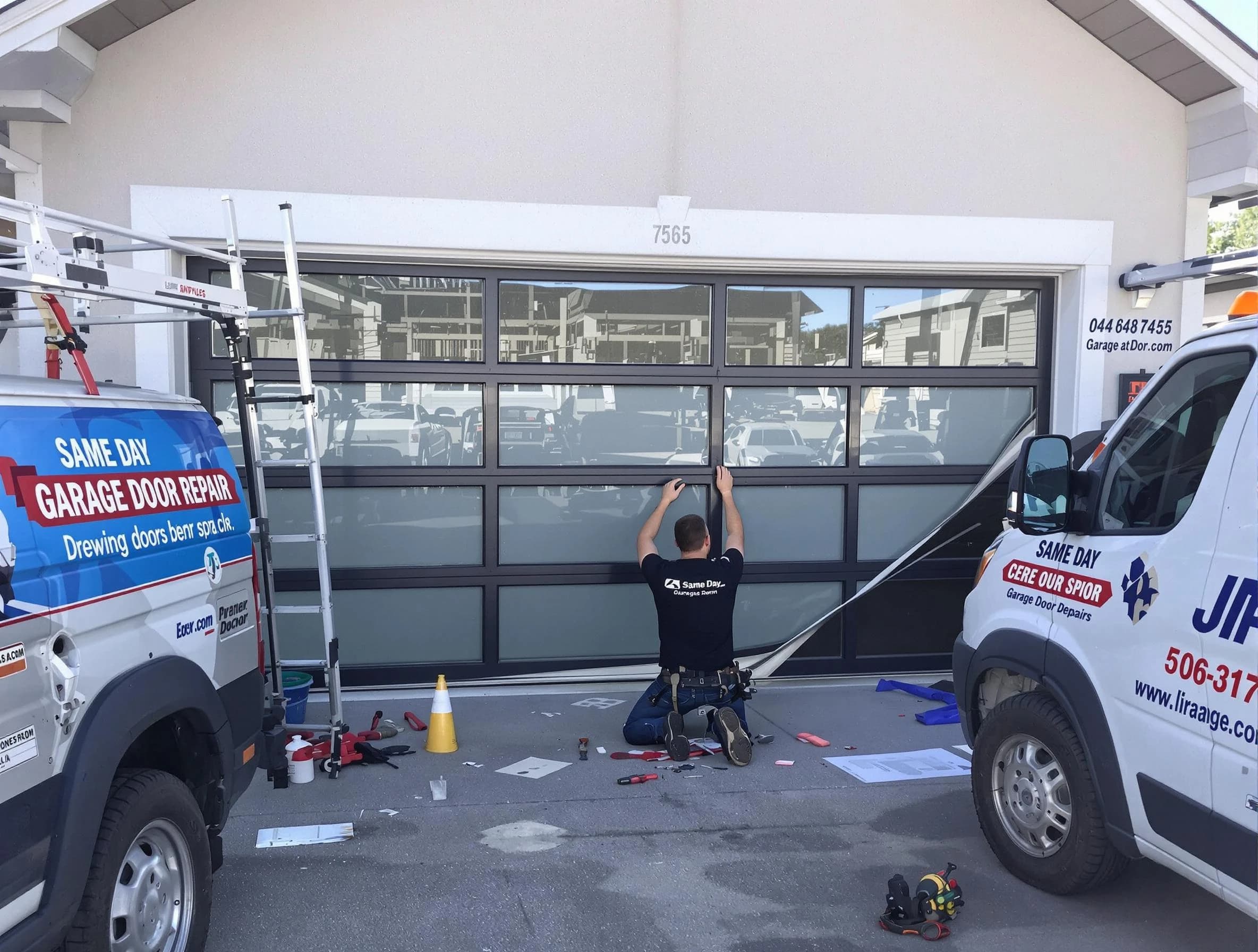 Bedford Garage Door Repair providing same-day garage door repair in Bedford