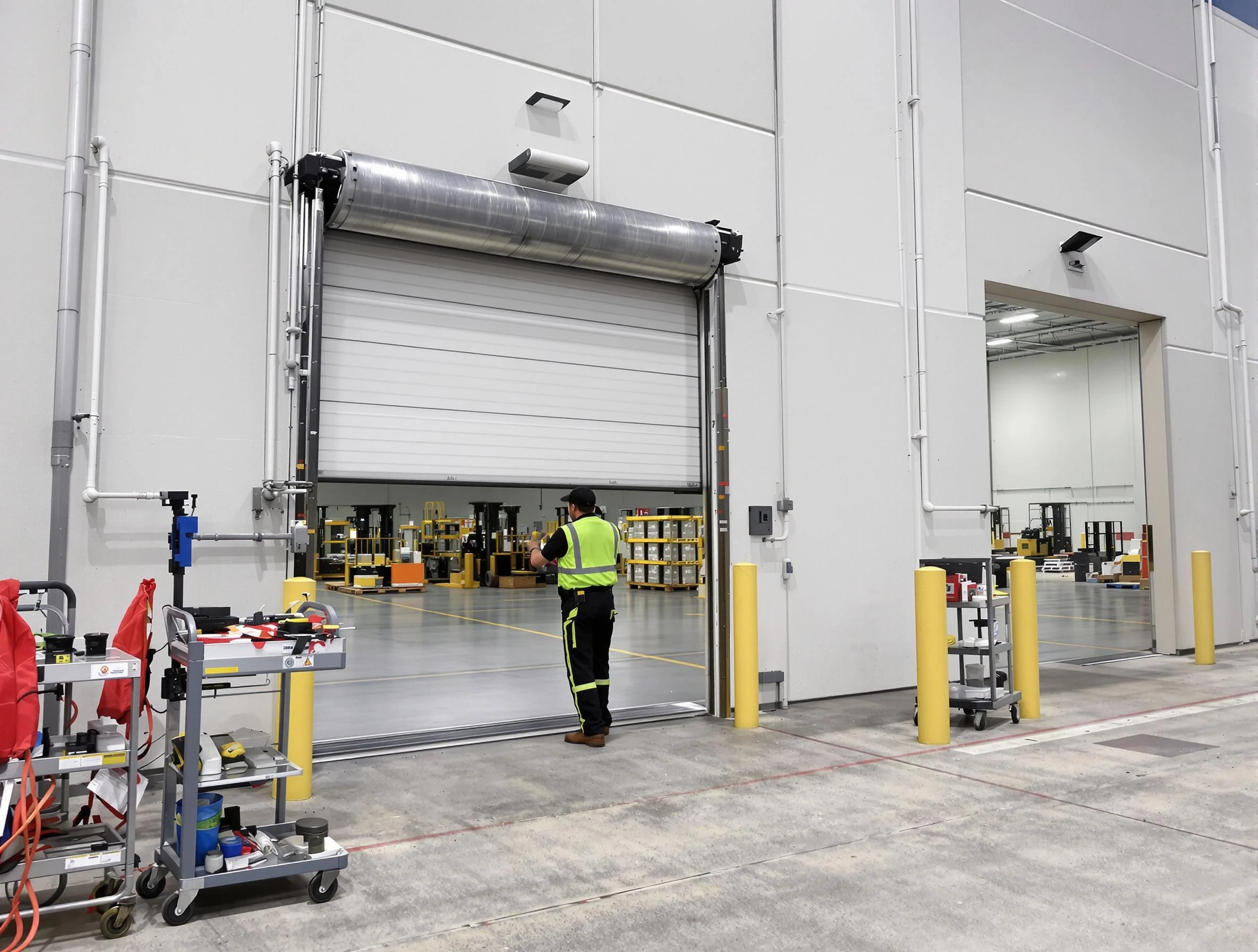 Commercial Garage Door Repair in Bedford