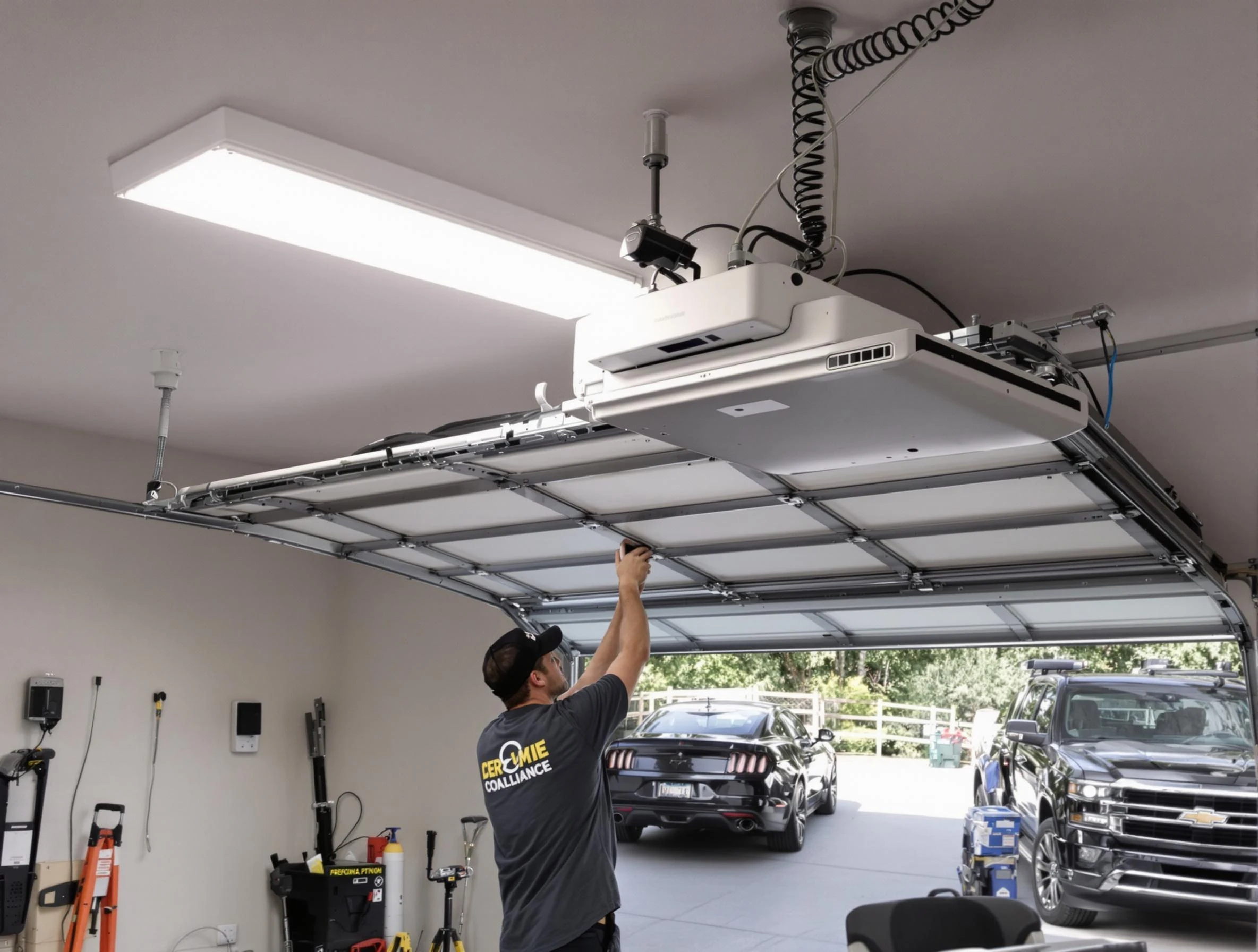 Garage Door Opener Installation in Bedford