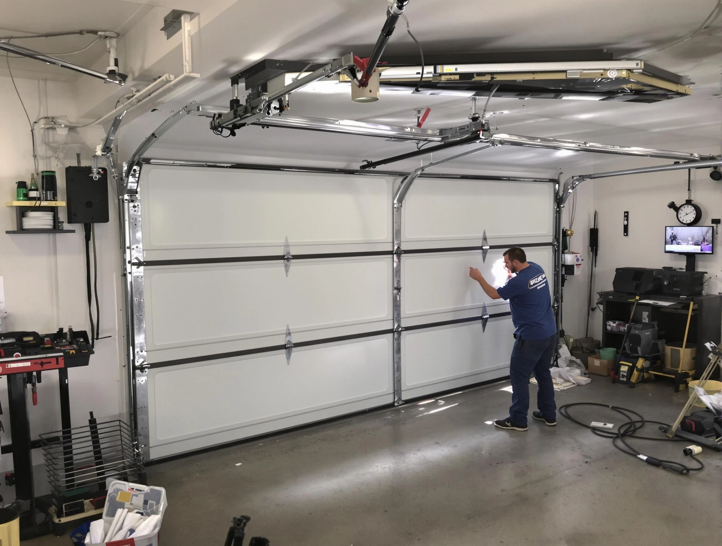 Professional garage door repair service by Bedford Garage Door Repair in Bedford